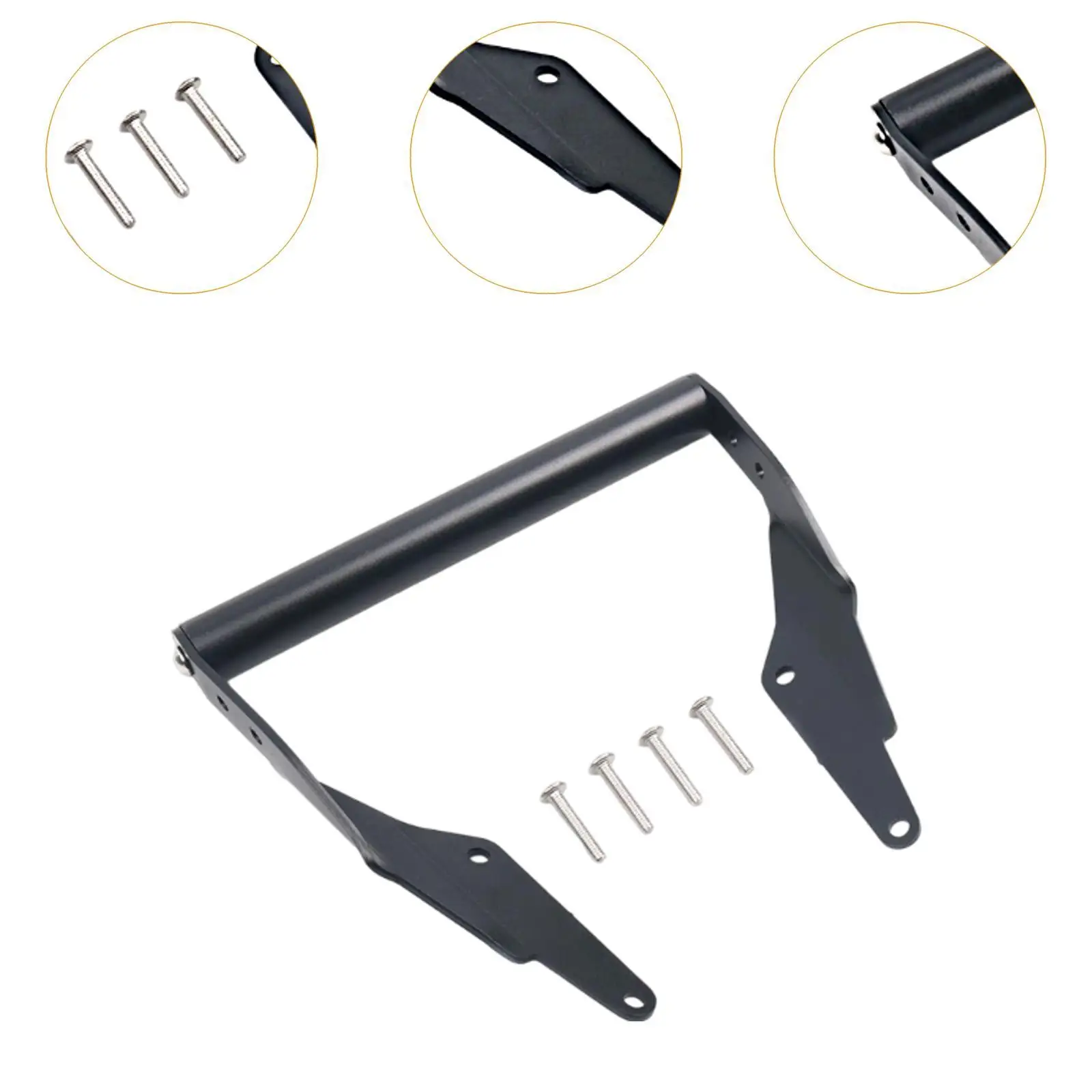 Supporto per telefono per bici impermeabile Staffa per piastra di navigazione GPS Supporto in lega di alluminio per moto Adventure G310GS G310R