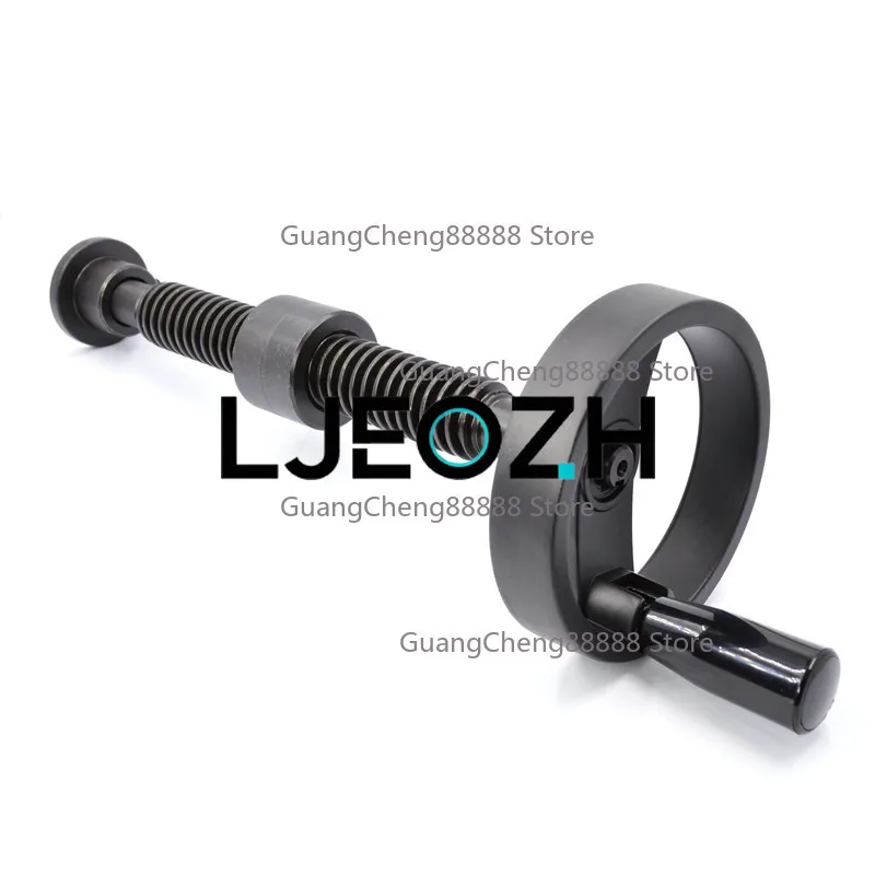 Trapezoidal Screw Set, with Handwheel, Woodworking Machinery T-screw, Hand Screw Drive