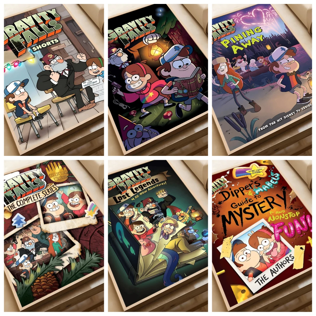 

Пазл для взрослых 500/1000 деталей, классический пазл по мотивам фильма G-Gravity F-Falls, декоративная картина, упражнение для развития мышления