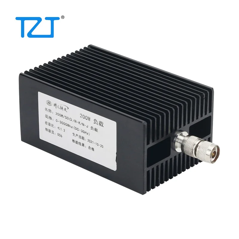 TZT 200W Coaxial Dummy Load 50 Ohm N-Type Male Connector DC-3G High Quality For Walkie Talkie Car Radio