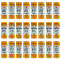 24x SAN PELLEGRINO Aranciata Zero carbonated drink 330 ml