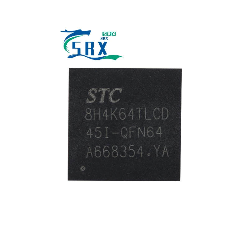 Original Genuine STC8H4K64TLCD-45I-QFN64 1T 8051 Microcontroller MCU For bulk orders please inquire