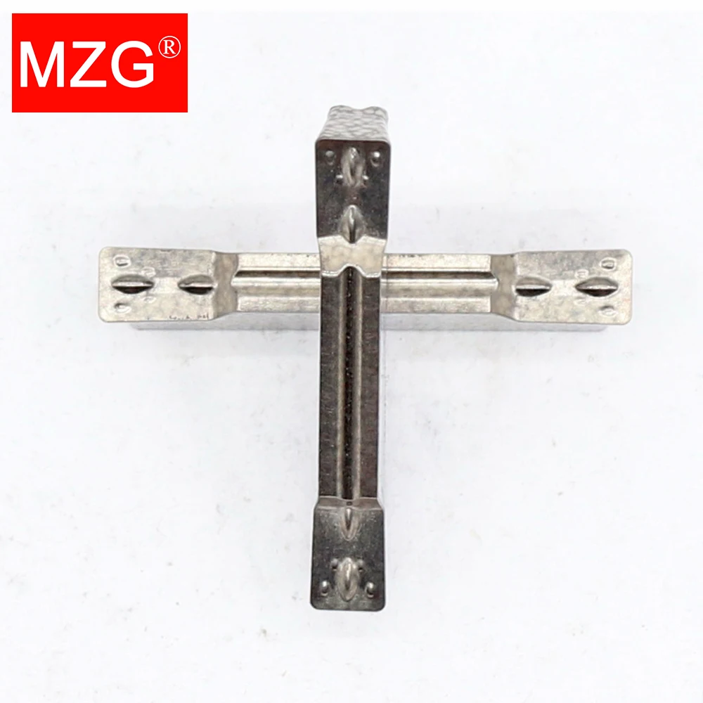 MZG 10 PZ Tornio Tornitura In Metallo Scanalatura Inserto MGMN 500 400 300 250 200 150 Alluminio di Alta Qualità Fresa Scanalatura taglierina MGMN