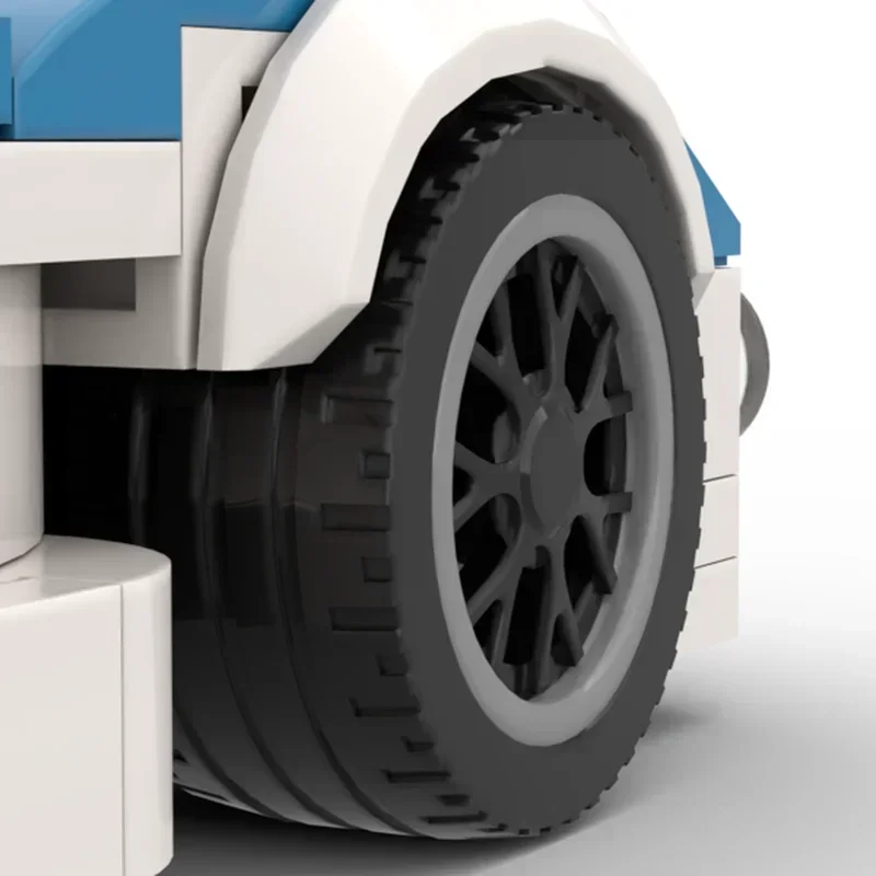 スーパースポーツカーMocビルディングブリックLC2チャンピオンスピードカーモデルモジュラーブロックギフトおもちゃ子供DIYセット組み立て