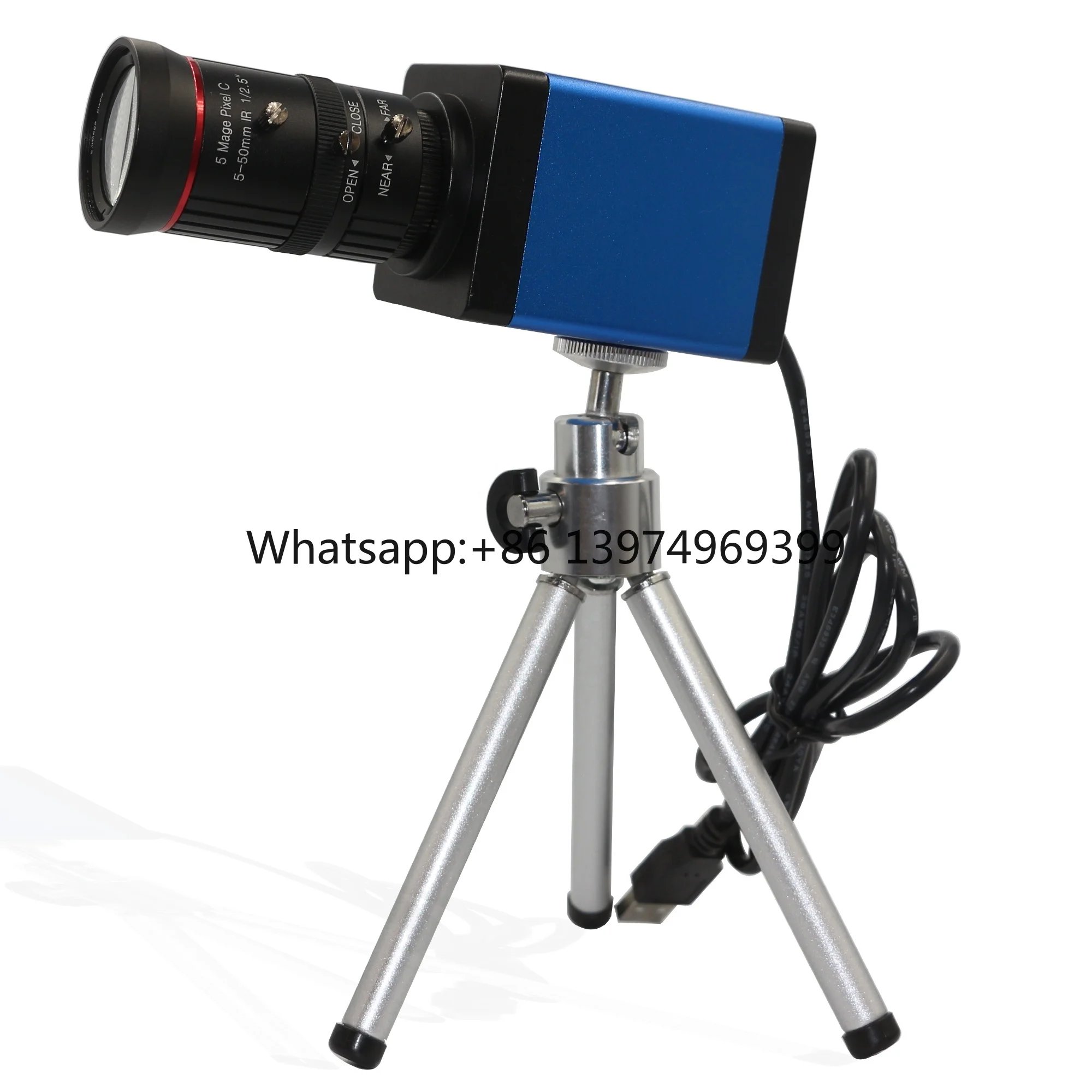 Optical Zoom Camera Manual Focus Color IMX323 CMOS 2MP Video Conference Webcam PC Camera UVC for Video Teaching