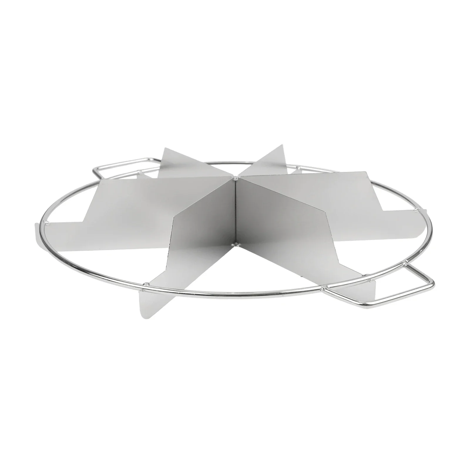 Precision Cake and Pizza Circular Cutter Stainless Steel Slicer for Equal For portion Division into 6 7 or 9 Pieces