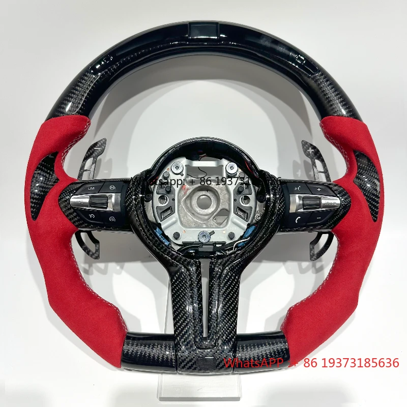 

Руль из настоящего карбона с LED-подсветкой для BMW M Series F87 F80 F10 F06 F12 F13 F15 F16 F20 F22 F30 F31 F32 F33 F36 E90 E92 E93