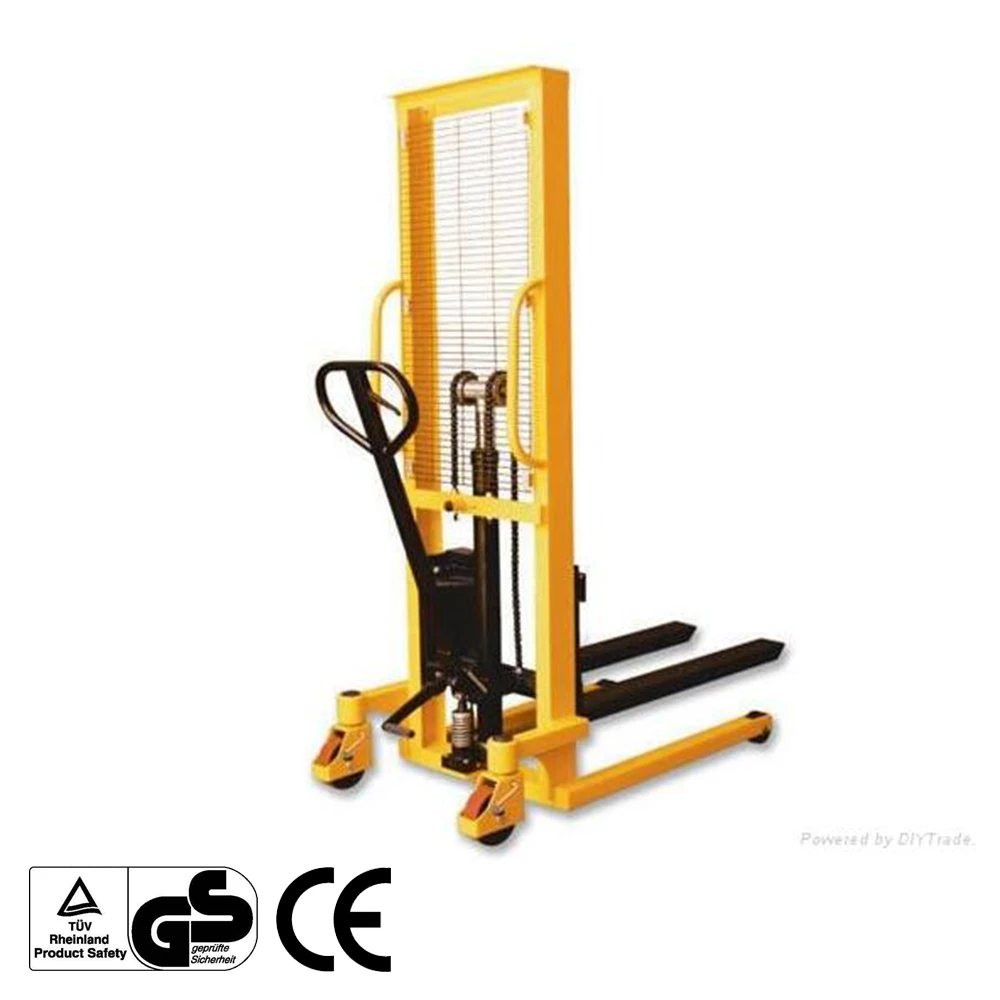 Manual Fork Lift 2000kg Hand Manual Lift Hydraulic Stacker Forklift