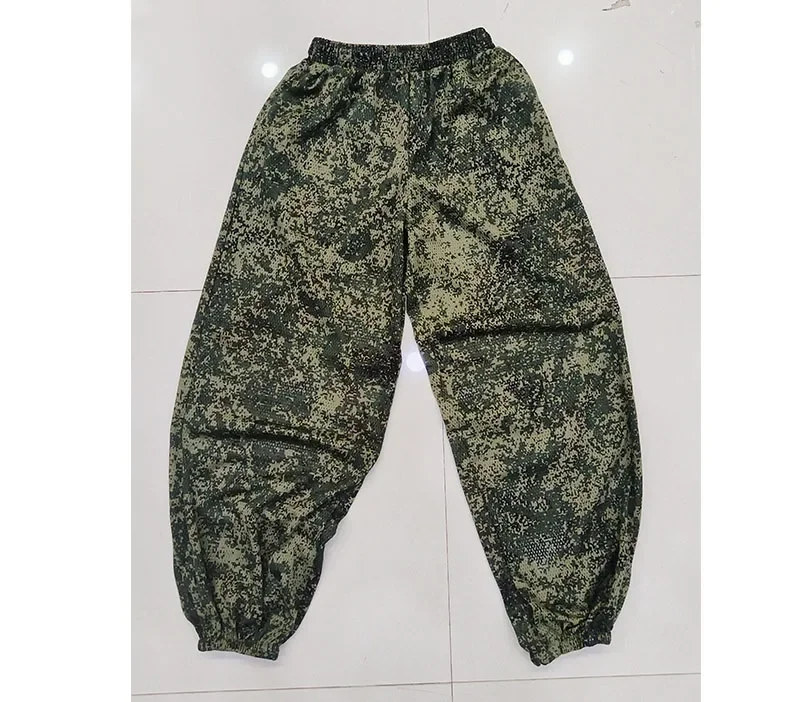 NEW Mesh Camo Suit Hooded Zip Front Breathable Elastic Waistband Training Hunting Apparel Men Kids Trainning Tactical Uniform