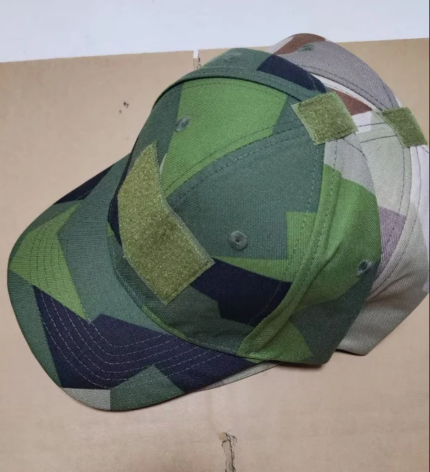 Swedish Camouflage Baseball Hat Man Jungle Desert Geometry