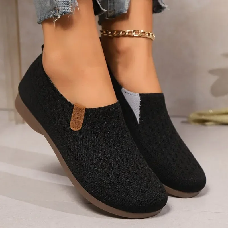 2024 Spring Autumn Women Flats Platform Loafers Ladies Genuine Leather Comfort Wedge Moccasins Orthopedic Slip on Casual Shoes