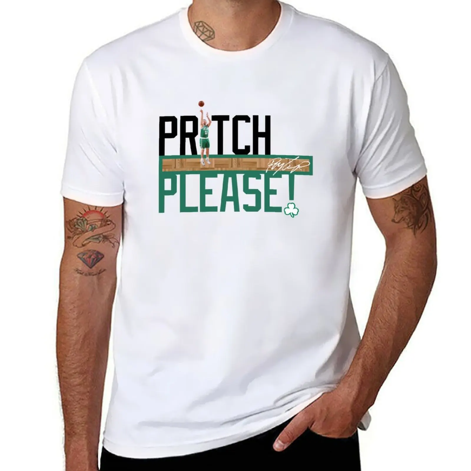 

Pritch Please! T-Shirt kawaii clothes plus size tops plain black t shirts men