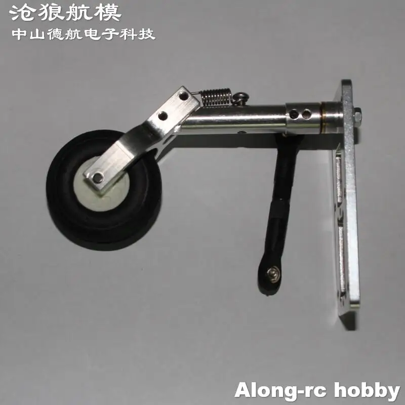Train d'atterrissage et tour à genoux avant ou arrière de 70 à 90mm, avec Servo de 12g, adapté aux modèles RC, avion RC EDF JET, pièce de bricolage