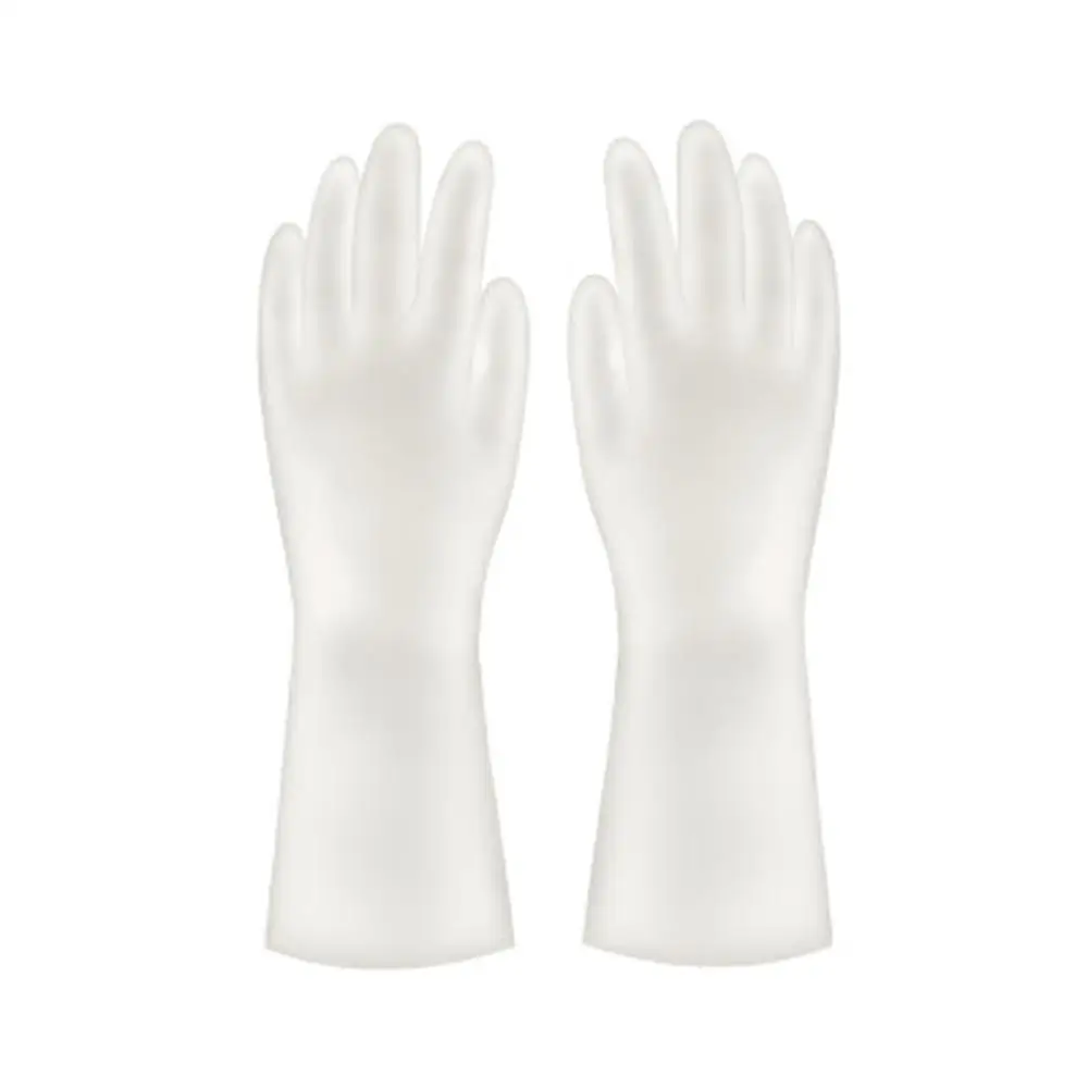 Guantes para lavar platos de látex de goma impermeables para mujer, limpieza duradera para cocina, tareas domésticas, herramientas para lavar platos