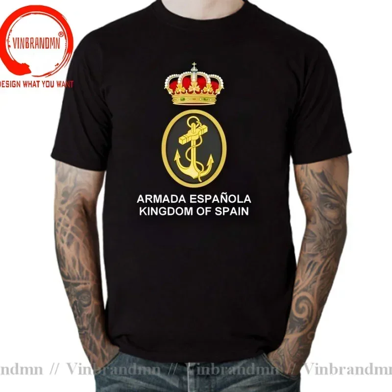 France Marines Kingdom of Spain Espana ESP Spanish Spaniard Country Short Sleeve Tops T Shirt Mens Military Tactical Army TShirt