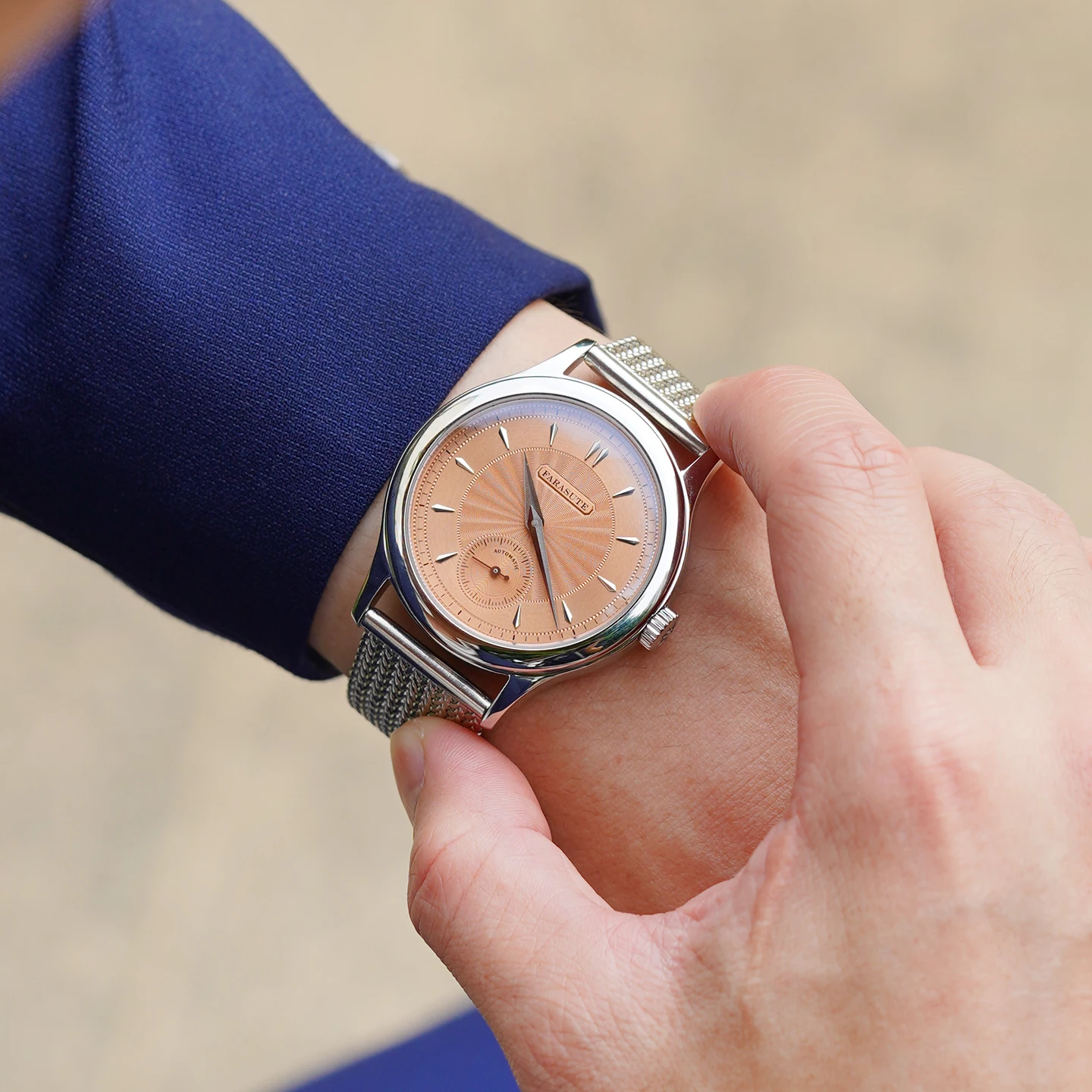 Automatic Watch Sapphire Crystal Waterproof Mechanical Unisex Dress Casual NIBOSI 40mm Automatic Mechanical Watch, Sapphire Dial | DHgate main image 3