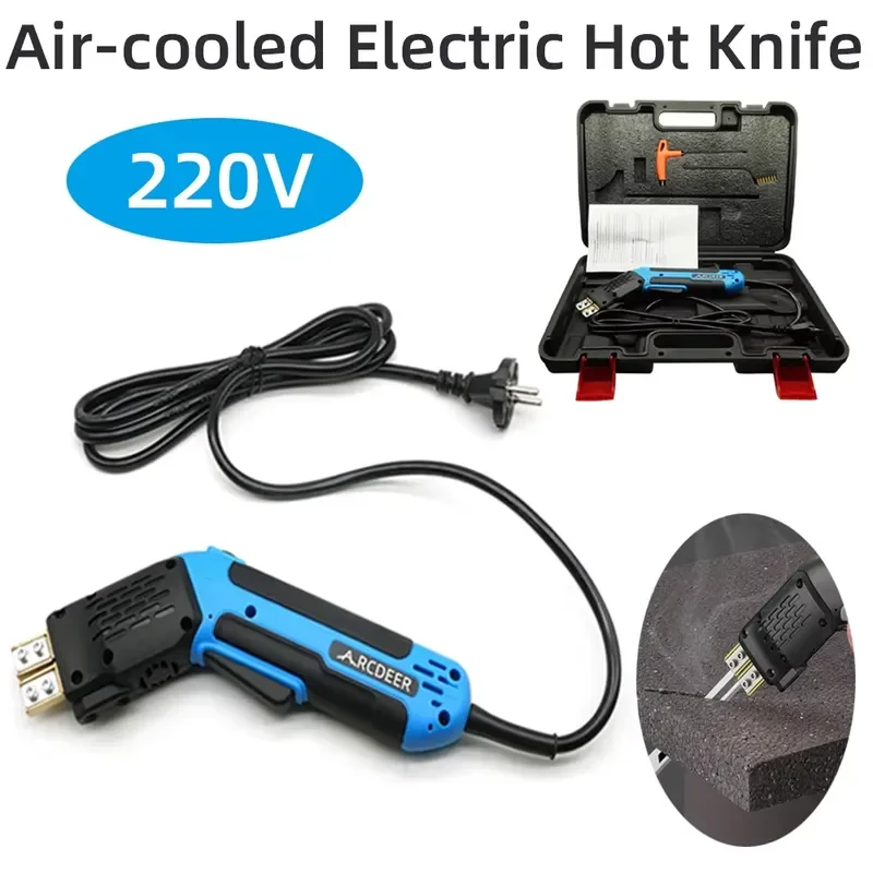 Electric Hot Knife Foam Cutter 220V Air Cooled Cutting Knife Sponge Pearl Cotton Engraving Foam Cutting Machine Hot Melt