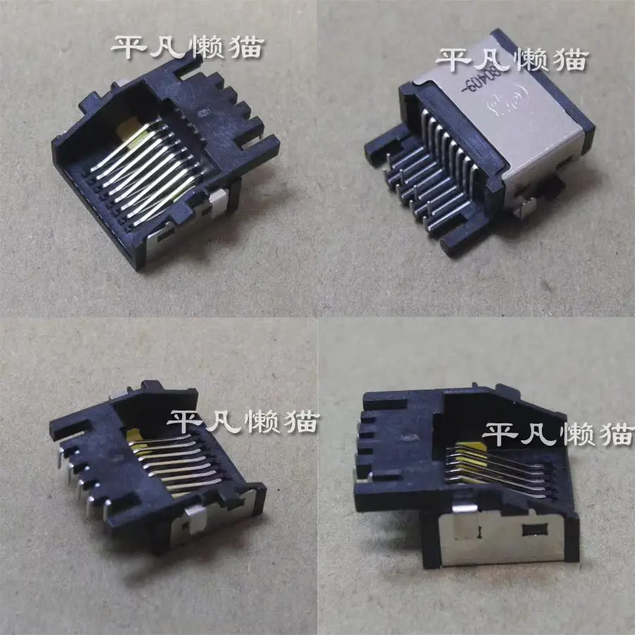 For  brand new notebook Half diagonal NIC port RJ45 Network port 165