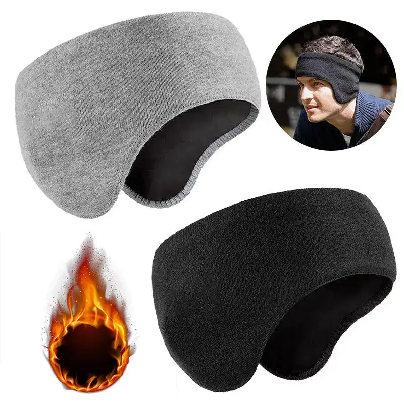 Hot Solid Soft Plush Ear Keep Warmer Winter Earmuffs For Women Men Fashion Outdoor Earflap Protection Ear-Muffs Cover