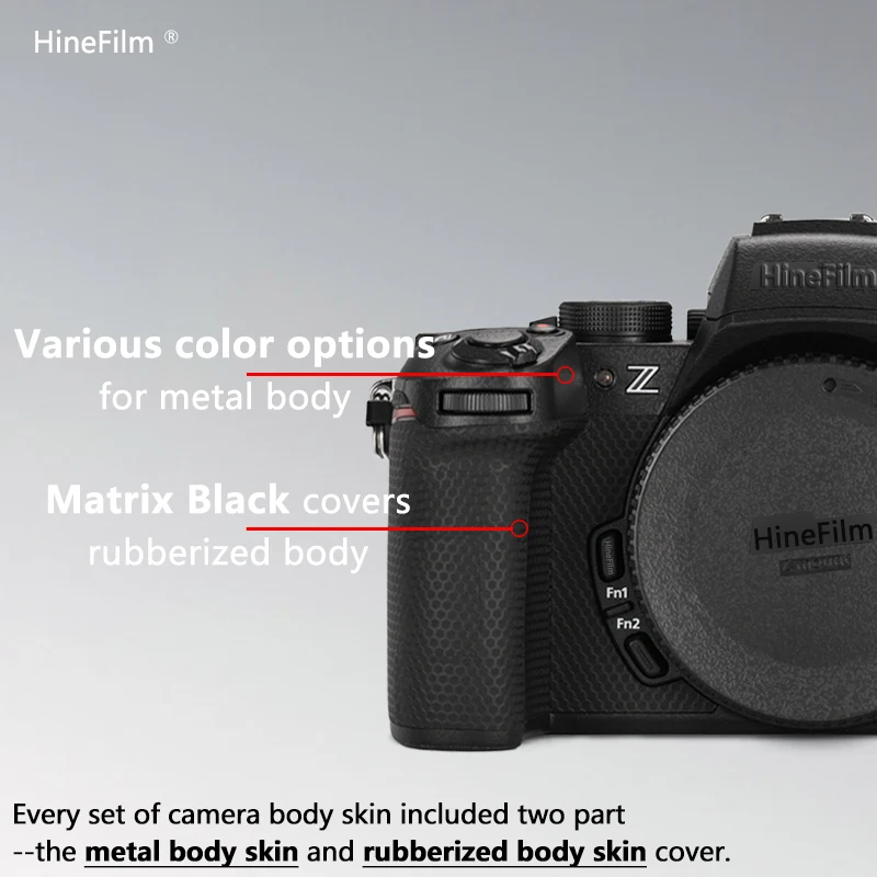 تخصيص الجلد لنيكون Z50II كاميرا ملصق مائي الجلد Z50 II التفاف فيلم كاميرا الجسم واقية ملصق حامي معطف Z502