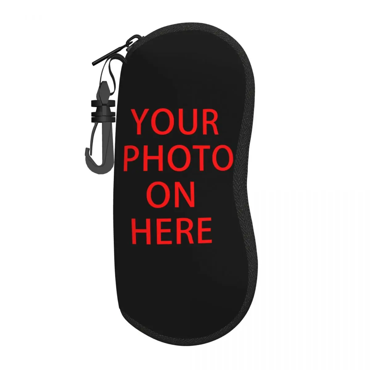 Custom Family Pets Custom DIY Logo Shell Glasses Case Unisex Travel Photo Print Eyeglasses Case Sunglasses Protector Box