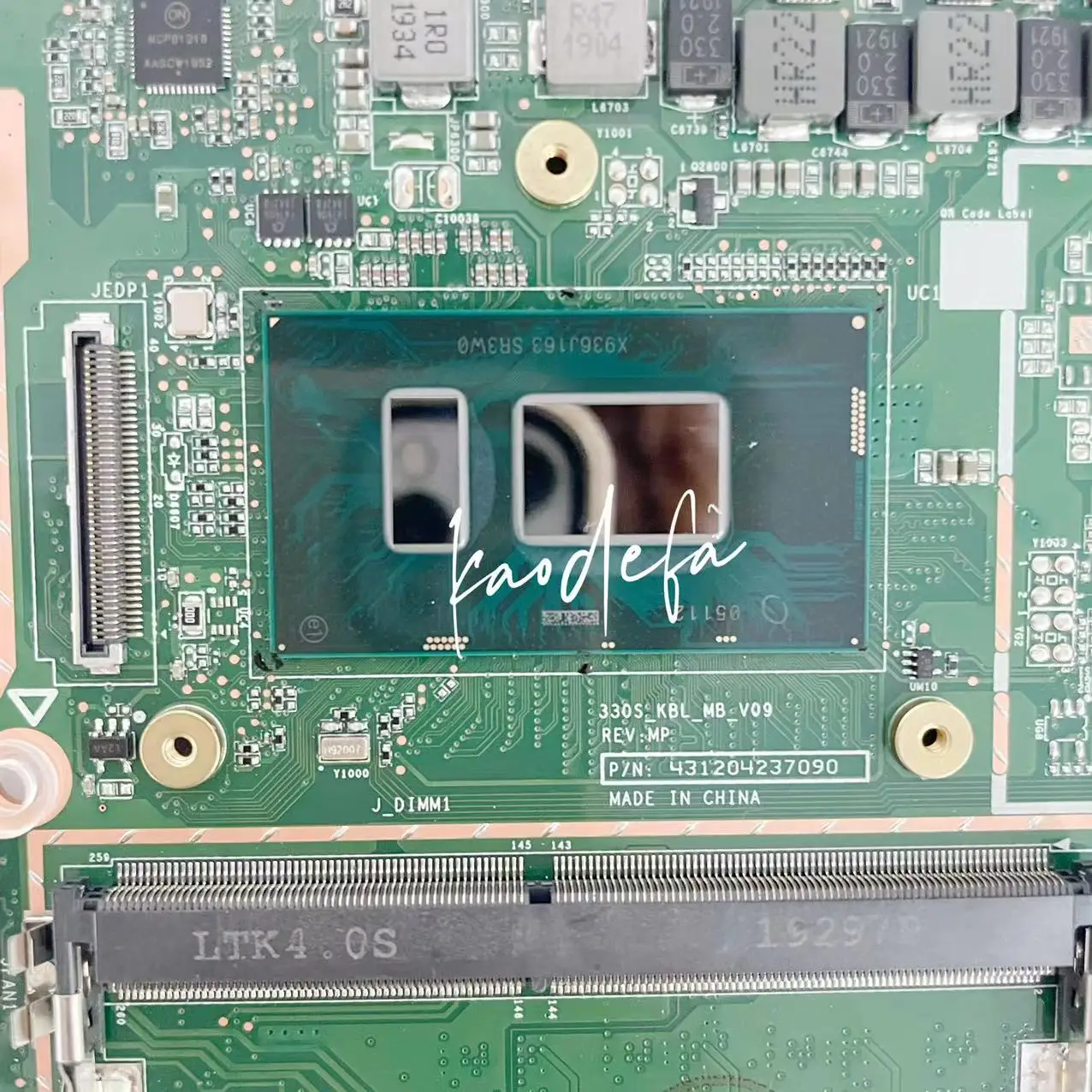 Imagem -06 - Placa-mãe do Portátil para Ideapad Ram 4g do Processador Central 4415u i3 i5 i7 8o Geração Fru:5b20s69521 5b20s95587 5b20s69474 5b20s69494