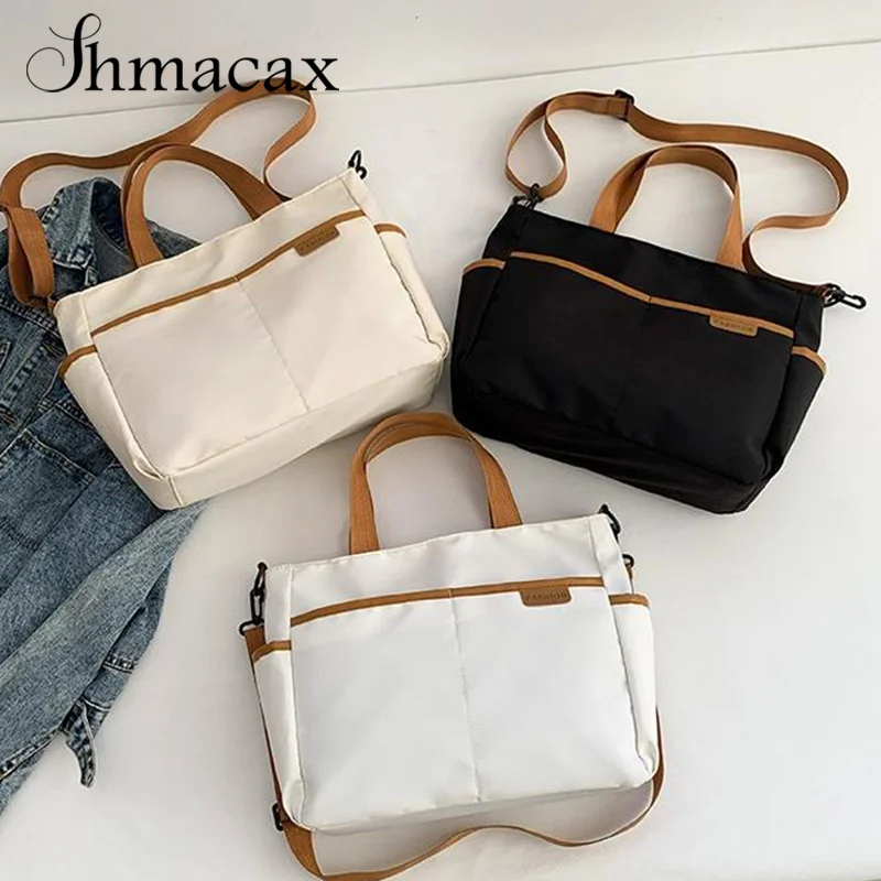 

New One Shoulder Fashion Tote Bag Casual Canvas Large Capacity Crossbody Bag