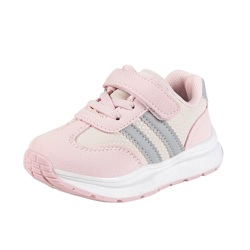 

Baby Girls Leather Sports Shoes Size 16-25 New Cute Design Kids Causal Shoes Lightweight NonSlip Sole Childrens Fashion Footwear
