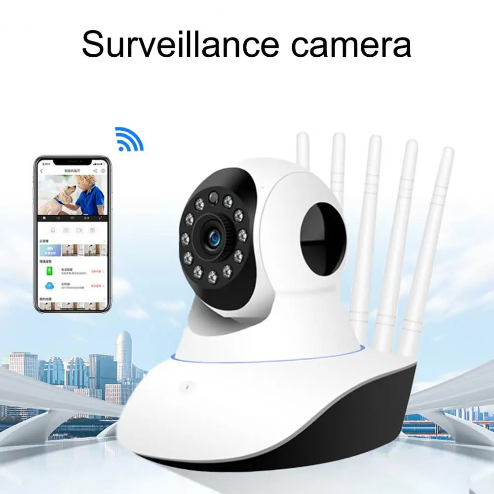 การเฝ้าระวังกล้อง Premium บัตร TF Storage การตรวจจับการเคลื่อนไหว High Clarity ความปลอดภัยในบ้านสำหรับ Home