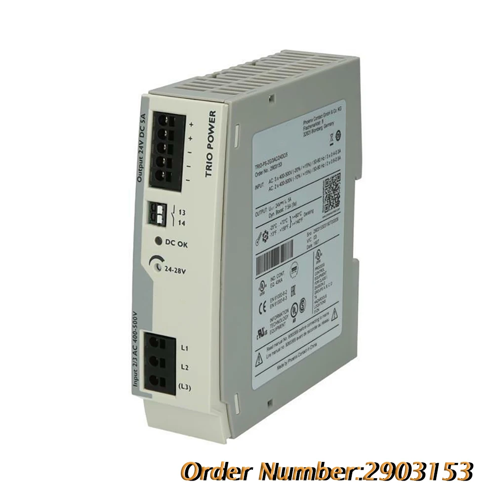 TRIO-PS-2G/3AC/24DC/5 For Phoenix Switching Power Supply Output 24VDC 5A 2903153