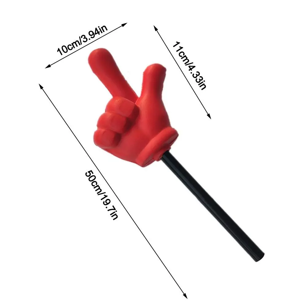 휴대용 핸드 헬드 교육 스틱 플라스틱 게임 활동 소품 파티 댄스 공연 용품을위한 제스처 스틱 포인트 스틱