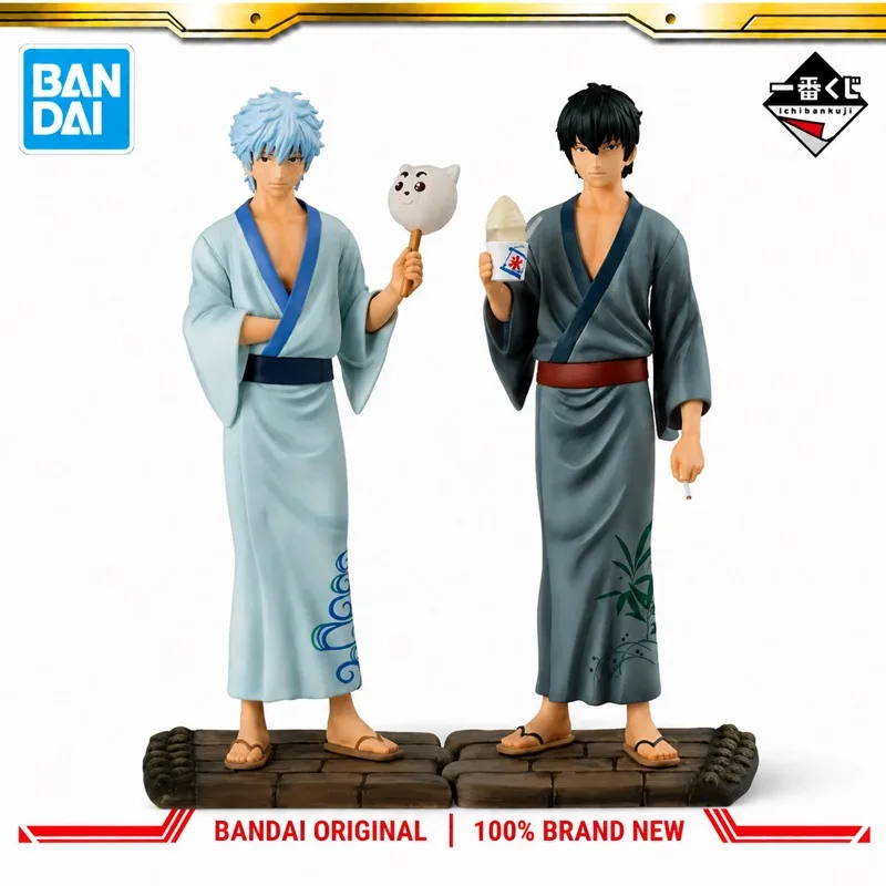 In Stock Bandai Original Ichiban Kuji Gintama Hijikata Toshirou Action Figure Model Doll Brand New Boxed Anime Characters Toys