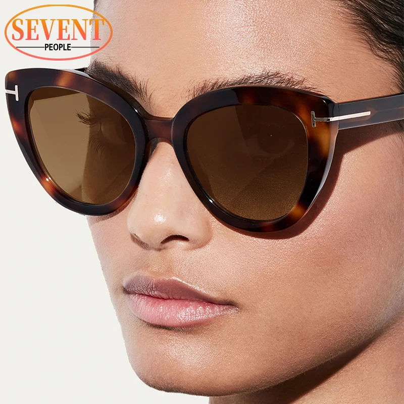 Oversized Cat Eye Sunglasses Women 2024 Luxury Brand Designer Fashion Cateye Sun Glasses For Female Vintage Shades Eyewear UV400