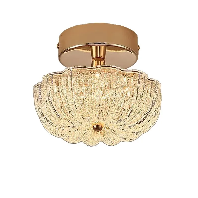 Entry foyer entrance Simple modern creative pumpkin lamp 2024 aisle light
