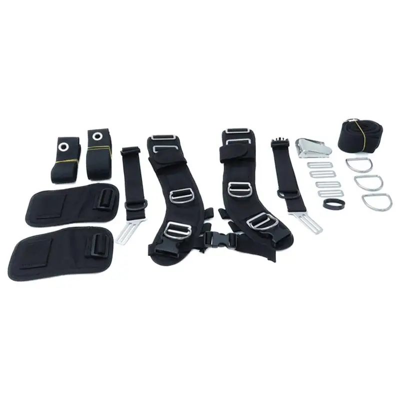 

Scuba Diving Harness Adjustable Diving Harness With Waist Protection Women Men Ensures Underwater Safety Diving Harness For