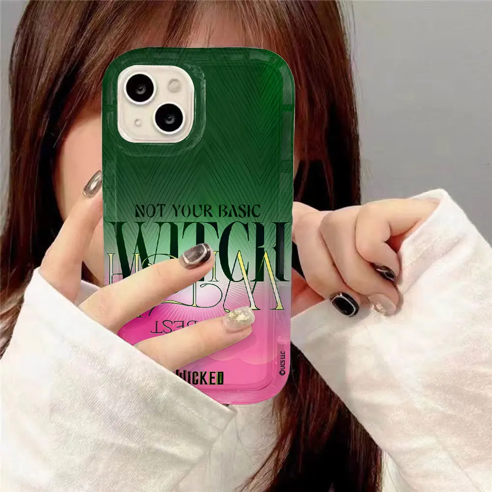 W-Wicked Part One Movie G-Glinda Phone Case for Samsung Galaxy S25 S24 S23 S22 S21 S20 Note20 Ultra Plus 4G 5G Clear Back Cover - náhled 2