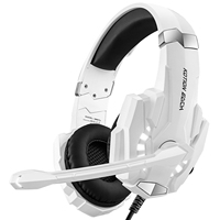 G9000 Pro Wired Gaming Headset with Noise Cancelling Mic Led Light Stereo Sound for Ps4 Pc Xbox One Switch Ps5 Controller