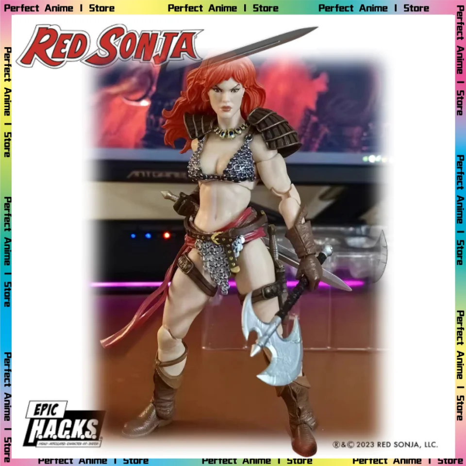 

【Прибытие】BFS Boss Strike 1/12 Epic Deluxe Edition Red Sonia Action Doll Доставка 24 часа в день