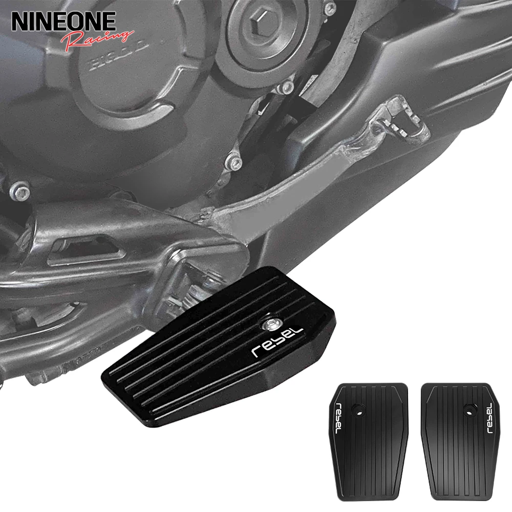 

Motorcycle Step CNC Aluminum Enlarge Footrests Foot Rest Pegs Wide For Honda Rebel CMX 250 300 500 CMX300 CMX500 2017-2021