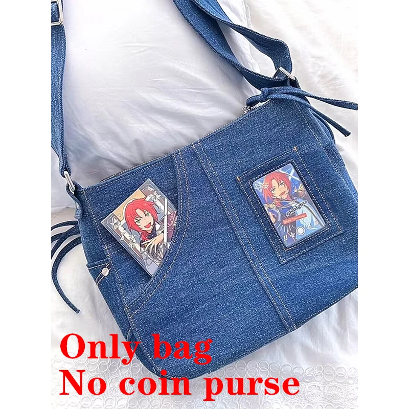Richme Idol-Bolso de hombro cruzado para Mujer, bandolera de estilo coreano, estilo Harajuku