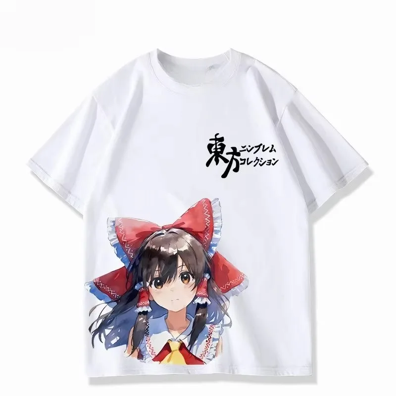 Touhou Project Cotton T-shirt Personality Clothes New Model T-shirt Yearround Clothing Streetwear Short Sleeves Classic