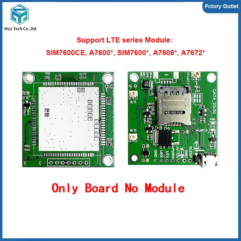 SIMCOM Single-row needle Core Board Only Board No Module apply to SIMCOM LTE series Module SIM7600CE A7600 SIM7600 A7608 A7672