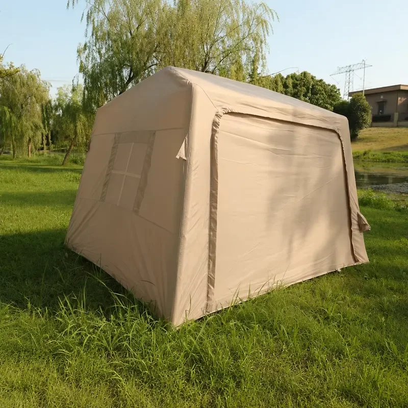 Car Camping Inflatable Shelter 210D Oxford Tailgate Tent 380 X 230 X 190 Cm Universal PVC Air Support Bulk