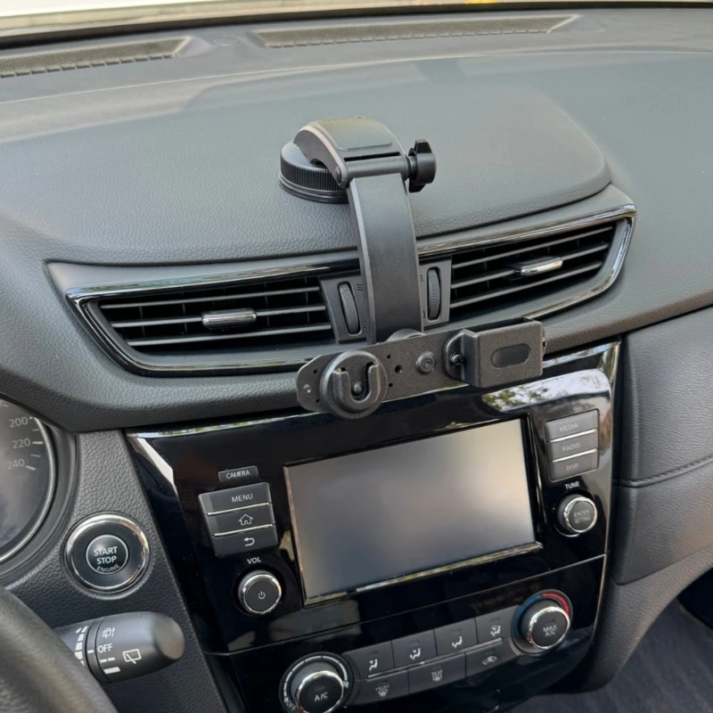 Prácticos soportes micrófono mano para coche, soporte micrófono Radio multiusos para vehículo, Radio bidireccional,