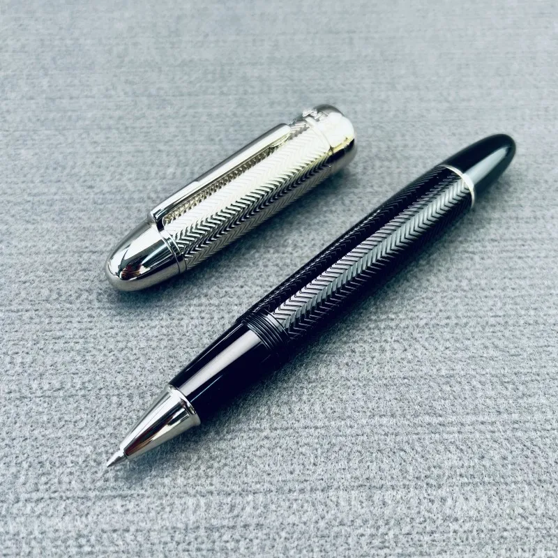 New Montefiore Premium Metal Ballpoint Pen Schmidt 888F Refills Luxury German Design Fountain Pen Writing Gift for Collectors