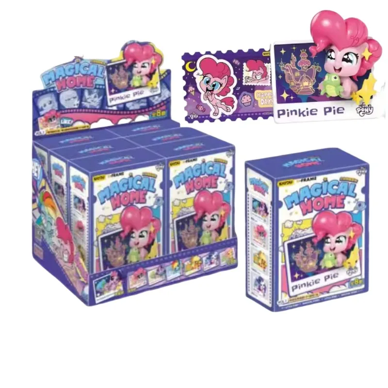 

KAYOU My Little Pony 3D фоторамка Adventure Edition значок Волшебная домашняя коллекция 3D магнитная фигурка украшение подарочная игрушка