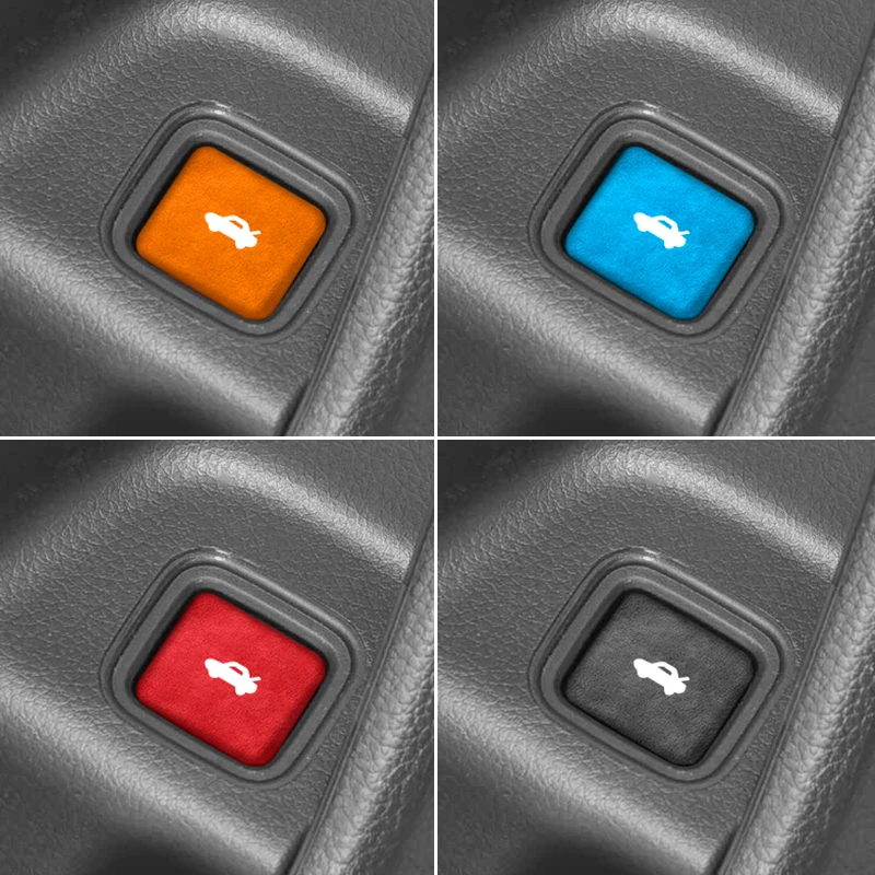 

Made of Alcantara For Honda Accord 10th Gen Facelift & INSPIRE (2021-2022) Car Trunk Button Knob Trim Sticker Auto Accessories