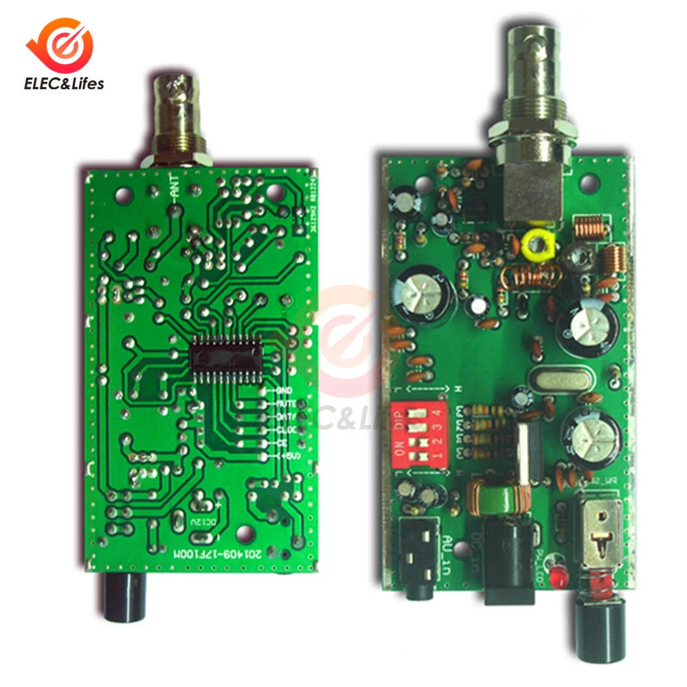 BH1417F FM Transmitter Radio Transmitter Module 12V PLL Stereo Digital Radio DIY Kit Wireless Transmitter Module BH1416F Module