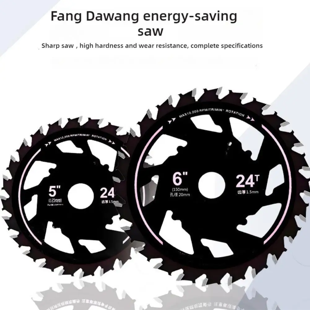 Lâminas de serra de lítio, economia de energia, serra circular, moedor de ângulo, carpintaria, ferramentas de corte