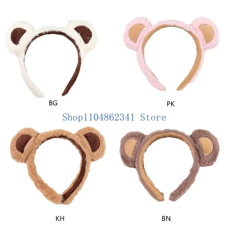 5asd mode mignon bandeau fille ours bandeau Cosplay fête dessin animé bandeau chapeaux